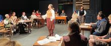 In Rehearsal for 1776 AtThe Contemporary Theater
