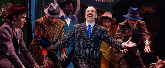 Photos: Rob McClure, Mykal Kilgore, Bianca Marroquín & Ephraim Sykes in GUYS AND DOLLS at Ogunquit Playhouse