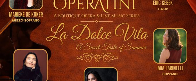 LA DOLCE VITA: A SWEET TASTE OF SUMMER to Make Debut at The Green Room 42