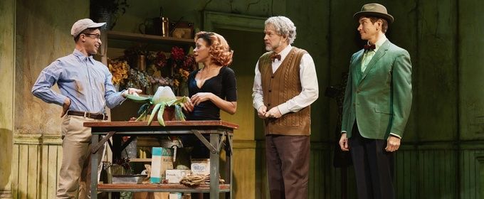 Photos: Nikki M. James, Jordan Fisher and Andy Karl in LITTLE SHOP OF HORRORS Photo