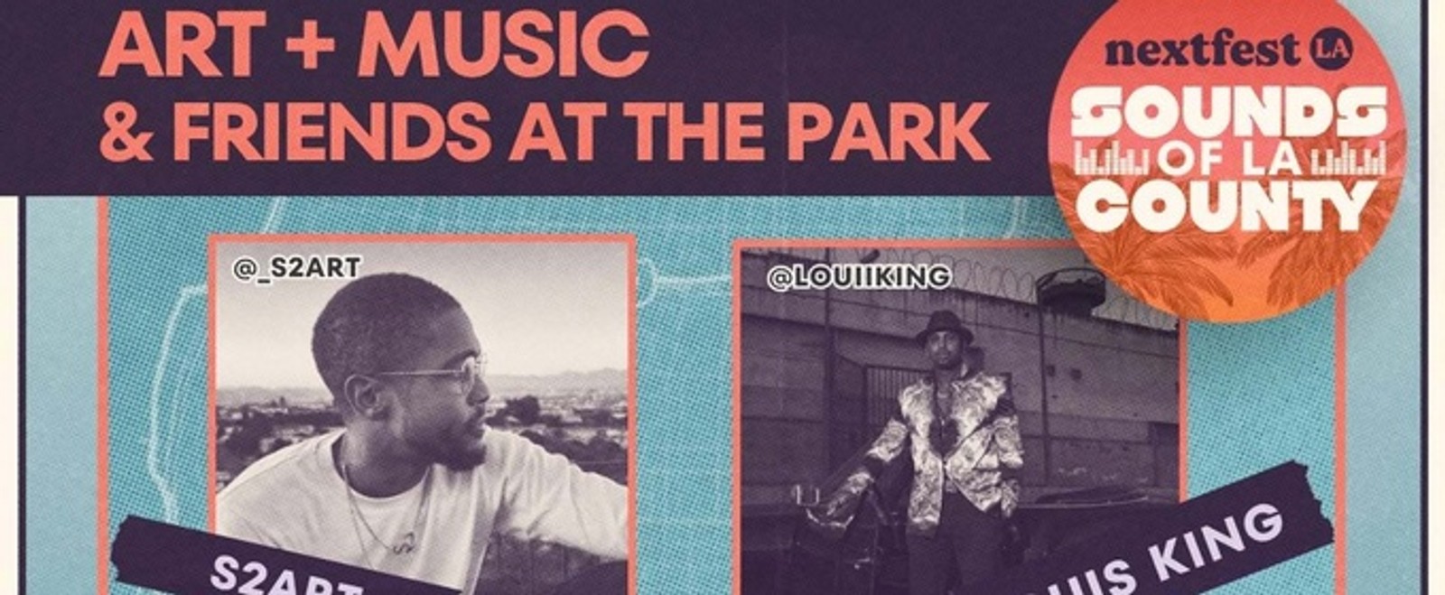 Sounds Of Los Angeles County To Present ART + MUSIC & FRIENDS AT THE PARK