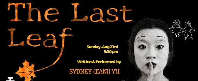 THE LAST LEAF to Premiere at The Tank's LimeFest