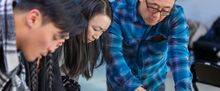 KIM'S CONVENIENCE UK Tour in Rehearsal