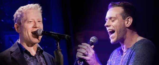 Review: Adam Pascal & Anthony Rapp Celebrate Friendship and Legacy at 54 Below