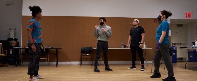Photos: See Christopher Bannow, Esco Jouléy & More in Rehearsals for WOLF PLAY  Photos