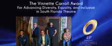 Carbonell Awards Names OUR FUND FOUNDATION as Winner of This Year's Vinnette Carroll 