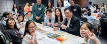HKTDC Marks 60th Anniversary With Community Mega Artwork Created by 100 Students
