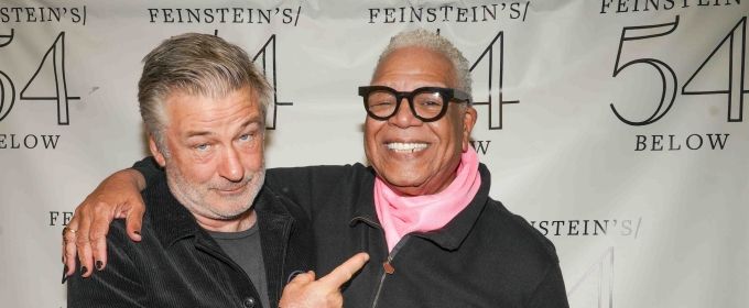 Photo Coverage: Alec Baldwin Visits Ken Page at Feinstein's/54 Below Photos