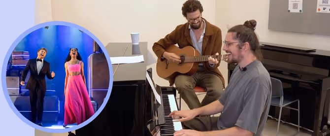 Video: Jim Barne & Kit Buchan Break Down the Music of TWO STRANGERS (CARRY A CAKE ACROSS NEW YORK)