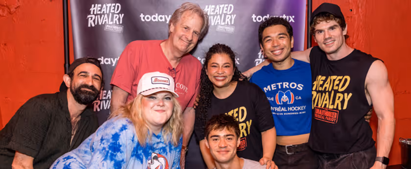 Photos: Jeff Daniels Visits HEATED RIVALRY: THE UNAUTHORIZED MUSICAL PARODY Photo
