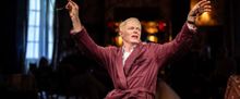 Jesse Tyler Ferguson and Charlotte d'Amboise in TRU at the Menier Chocolate Factory
