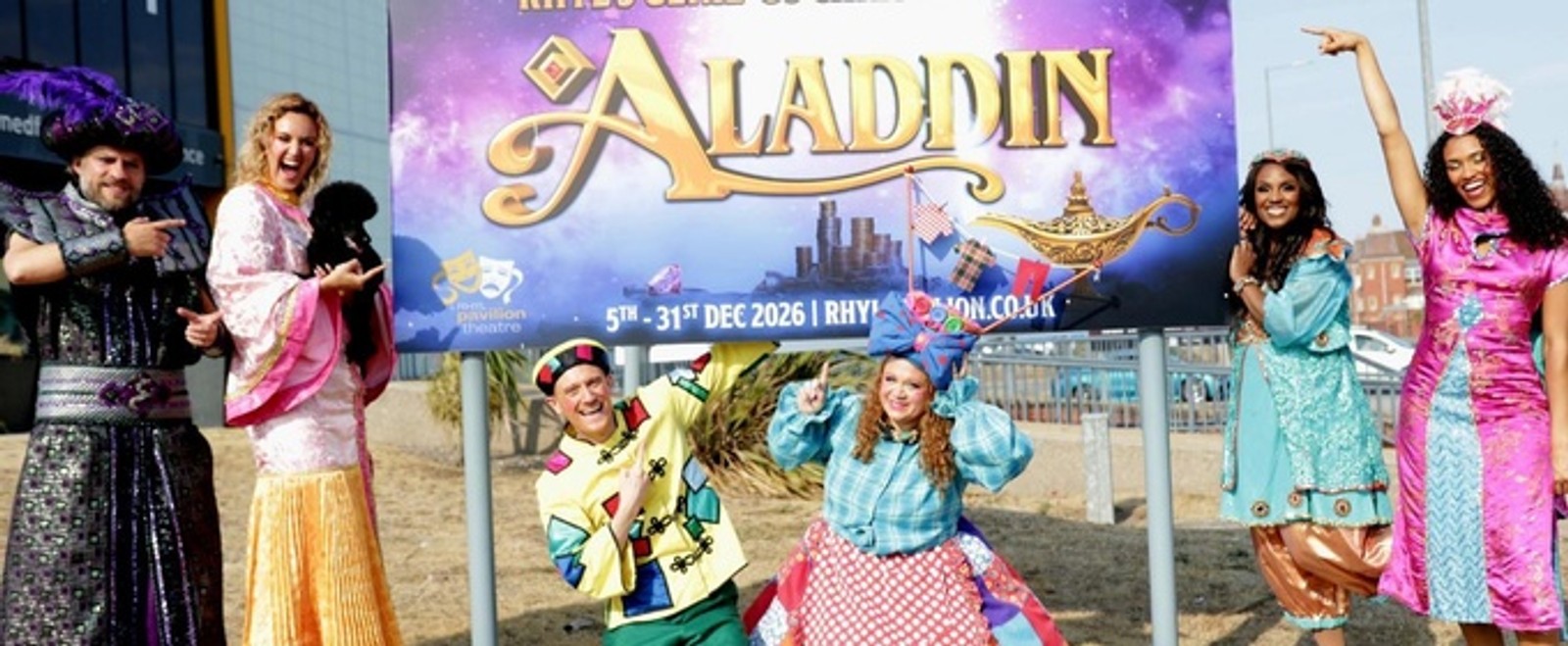 Cast Set For ALADDIN at Rhyl Pavilion Theatre This Christmas