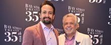 Photos/Video: Lin-Manuel Miranda Honored With Lifetime Achievement Award at Bay Stree