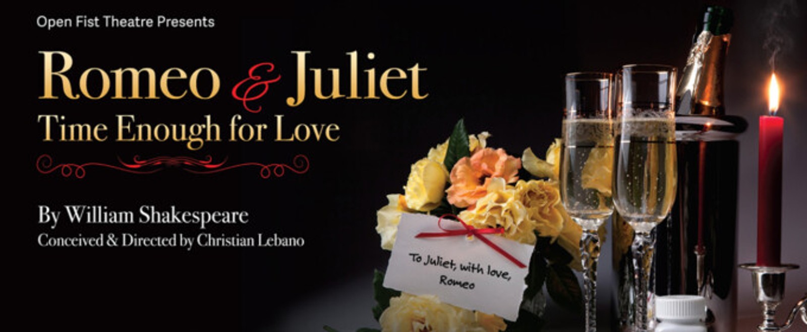 ROMEO AND JULIET: TIME ENOUGH FOR LOVE to Open at Atwater Village Theatre