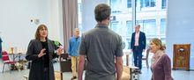 Menier Chocolate Factory’s FALLEN ANGELS In Rehearsal