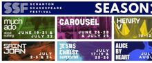CAROUSEL, SAINT JOAN and More Set for Scranton Shakespeare Festival 15th Season