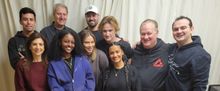 In Rehearsal For The Village Theater Group's Inaugural Winter One-Act Festival
