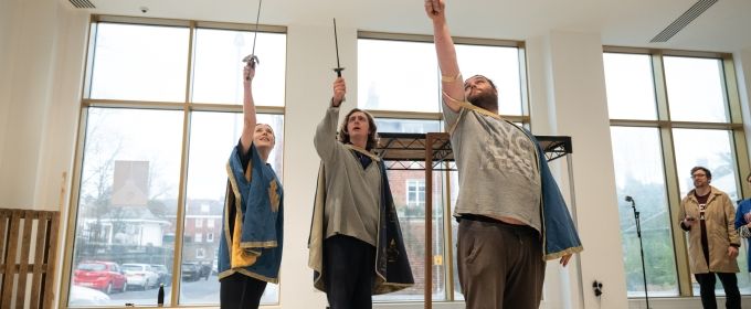 Photos:  In Rehearsal For THE THREE MUSKETEERS At Trinity Theatre Photos