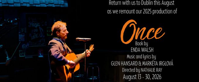 ONCE to Return to Burning Coal Theatre Company in Raleigh