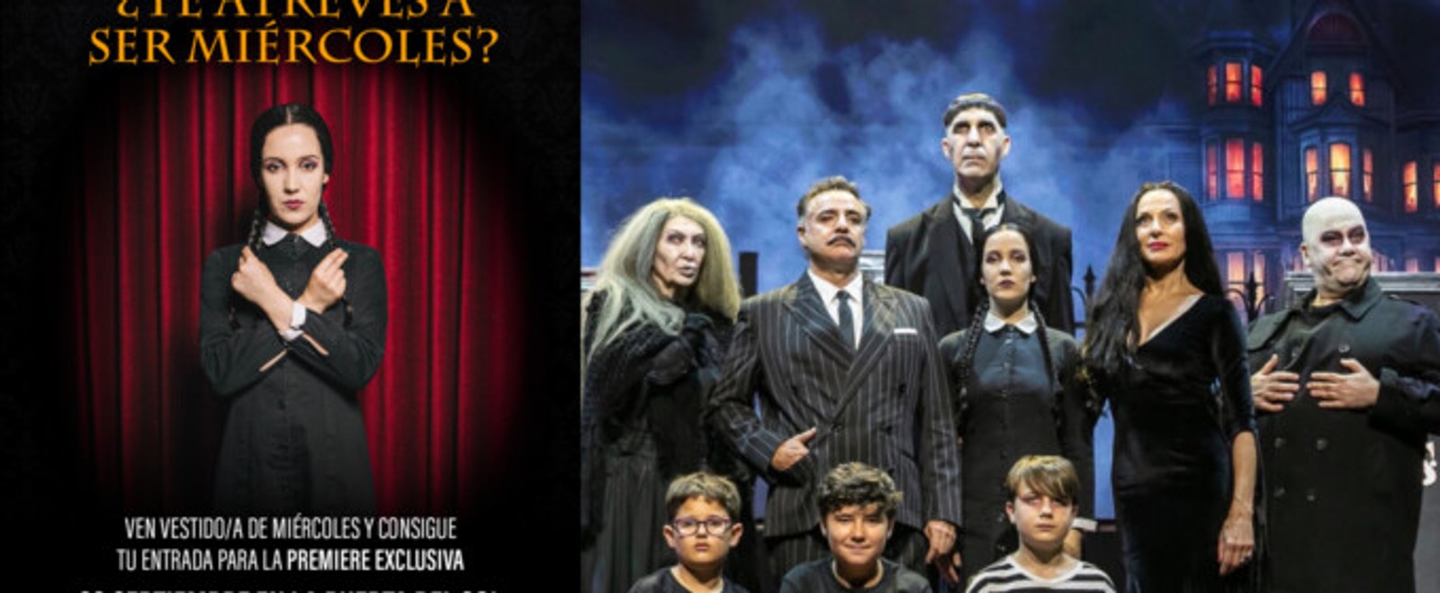 LA FAMILIA ADDAMS regalará entradas en la Puerta del Sol a las mejores Miércoles