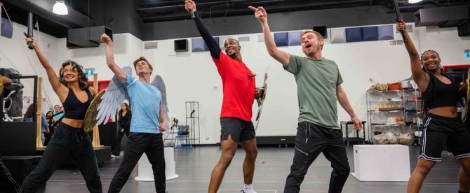 Video/Photos: Inside Rehearsals for Disney's HERCULES for the Disney Destiny