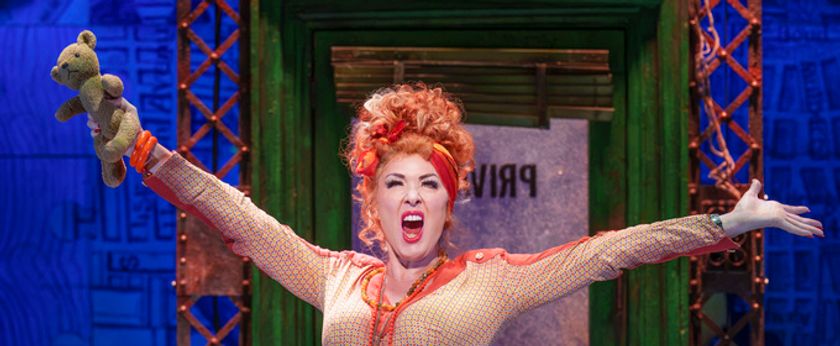 Photos: Claire Sweeney as Miss Hannigan in ANNIE UK and Ireland Tour Photo