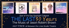 THE LAST 30 YEARS: THE MUSIC OF JASON ROBERT BROWN to Run in Allentown