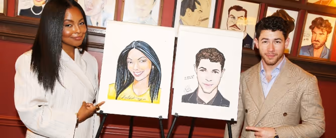 Photos: THE LAST FIVE YEARS Nick Jonas & Adrienne Warren Sardi's Portraits Unveiled