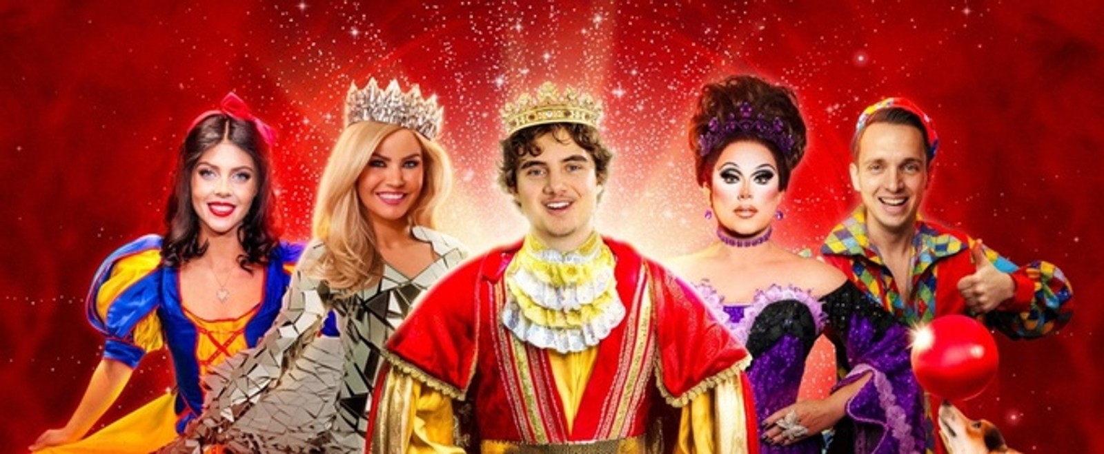 Cast Set For SNOW WHITE AND THE SEVEN DWARFS Panto at Epstein Theatre