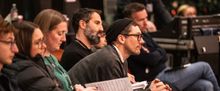 INTO THE WOODS Sitzprobe at the Bridge Theatre