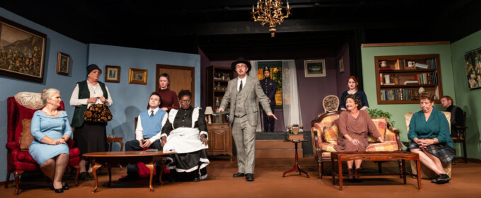 Photos: First look at Little Theatre Off Broadway’s A MURDER IS ANNOUNCED