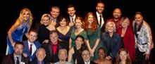 Stephen Sondheim & Richard Maltby, Jr. Attend Jonthan Tunick Salute at The Sharon Pl