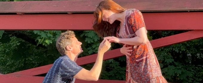 CAT ON A HOT TIN ROOF Actor Tony Roach Proposes to Girlfriend in New Hope, PA