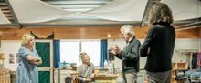 In Rehearsal for For THE CHILDREN at Salisbury Playhouse