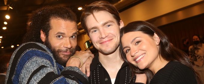 Photos: In Rehearsal with Andrew Burnap, Phillipa Soo, Jordan Donica, and the Ca Photos