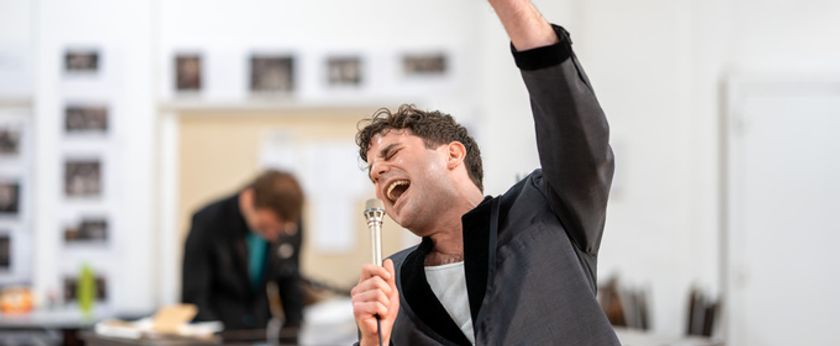 Photos: Ben Platt and More in Rehearsal For MIDNIGHT AT THE NEVER GET Photo