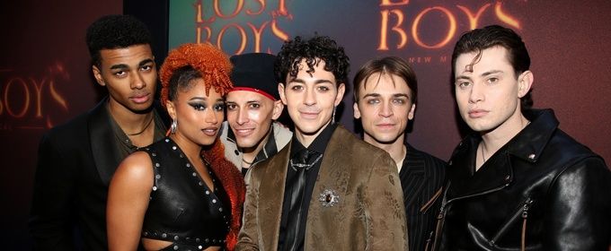 Photos: THE LOST BOYS Cast Struts the Red Carpet on Opening Night Photo