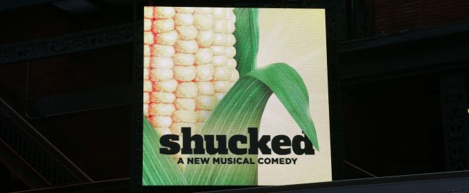 Up on the Marquee: SHUCKED Photos