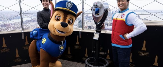 Photos: PAW PATROL LIVE! Visits the Empire State Building in Advance of Today's  Photos