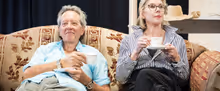 Christine Baranski and Richard E. Grant in Rehearsal For HAY FEVER at Wyndham's Th