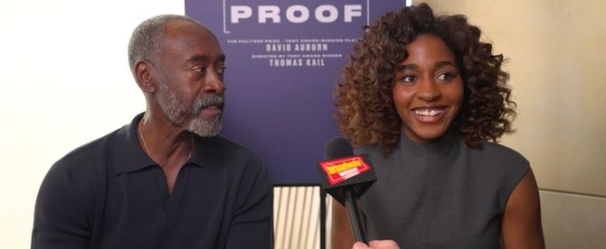 Video: Ayo Edebiri & Don Cheadle Are Getting Ready for Their Broadway Debuts in PROOF