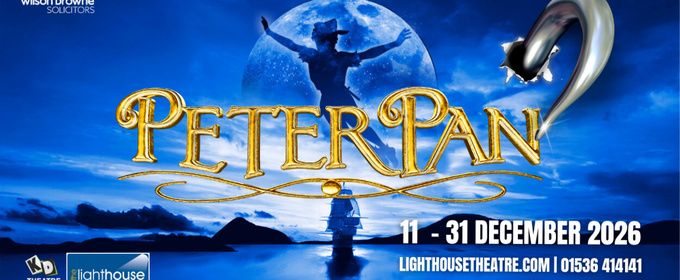 Cast Set for PETER PAN Pantomime at Lighthouse Theatre Kettering