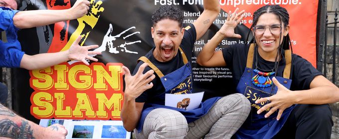 SIGN SLAM to Bring Brazilian Deaf Improv to Edinburgh Deaf Festival
