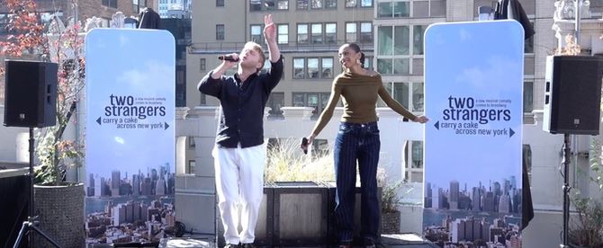 Video: Catch a Sneak Peek of TWO STRANGERS (CARRY A CAKE ACROSS NEW YORK)
