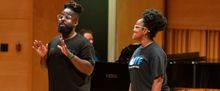 Mykal Kilgore at the Long Island Musical Theatre Festival