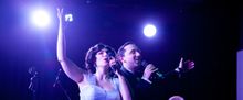 Vanessa Racci And Charlie Romo In FORBIDDEN LOVE: THE LOVE STORY OF BOBBY DARIN & CON