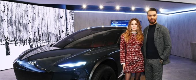 Photos: Audi Celebrates FIS Ski World Cup with Regé-Jean Page and Zoey Deutch Photos