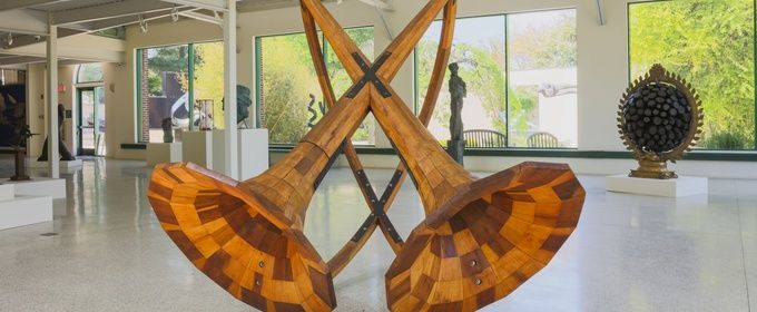 GROUNDS FOR SCULPTURE-Stunning New Exhibition in the Domestic Arts Building