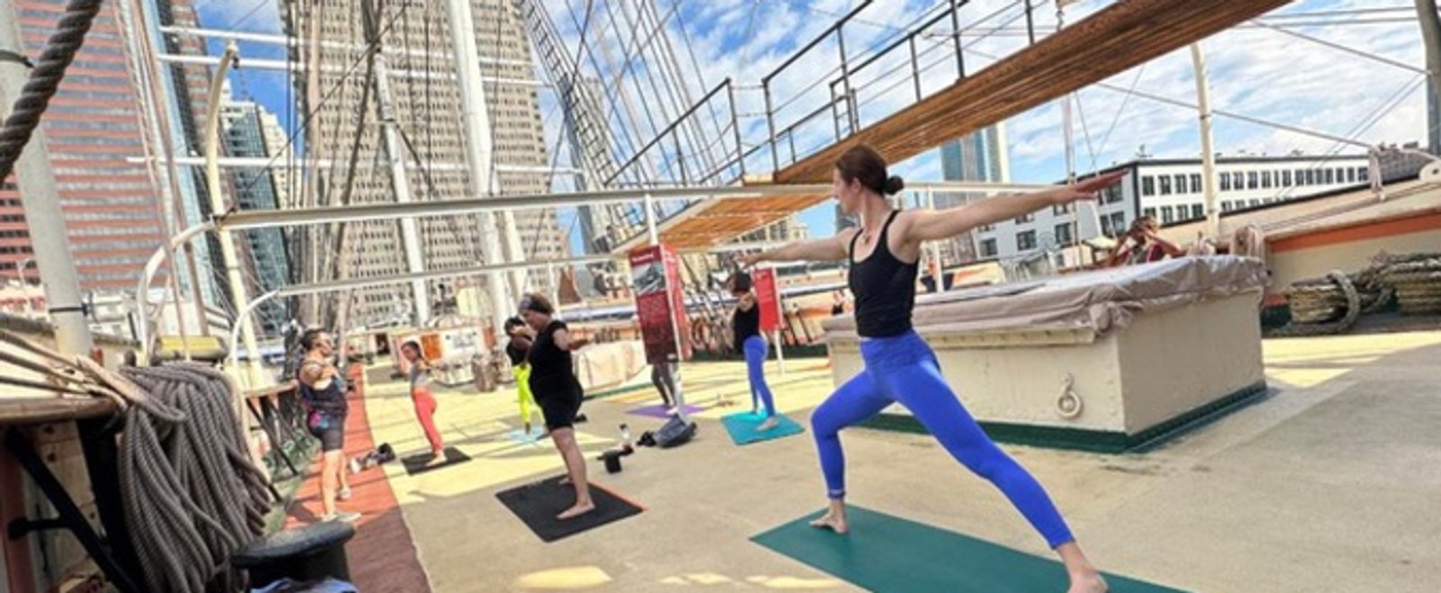 DO NOT DISTURB Phone-Free Yoga to Set Sail Aboard Tall Ship Wavertree