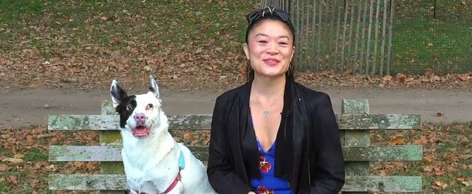 Video: CHICAGO Cast Member Kristen Faith Oei Introduces Her Puppy Pal, Easter